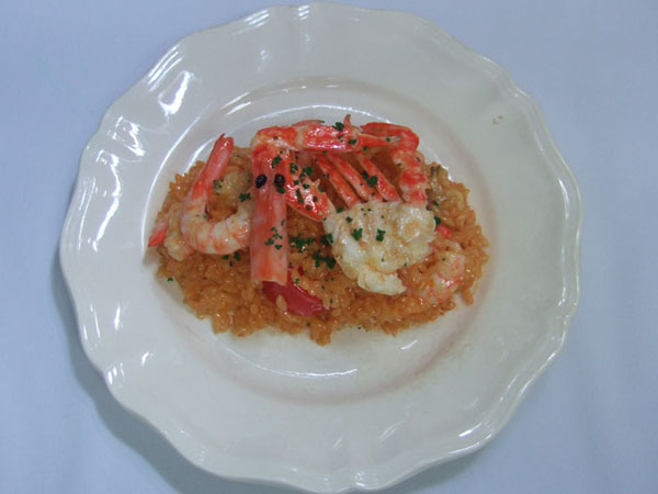 魚介のリゾット